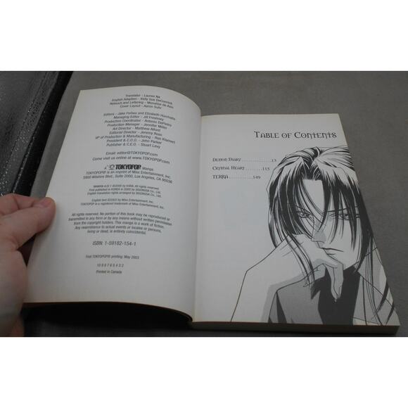 Demon Diary Vol 1 English Manga by Lee Chi-Hyong/Kara Tokyopop 2003 Yaoi - Picture 7 of 8